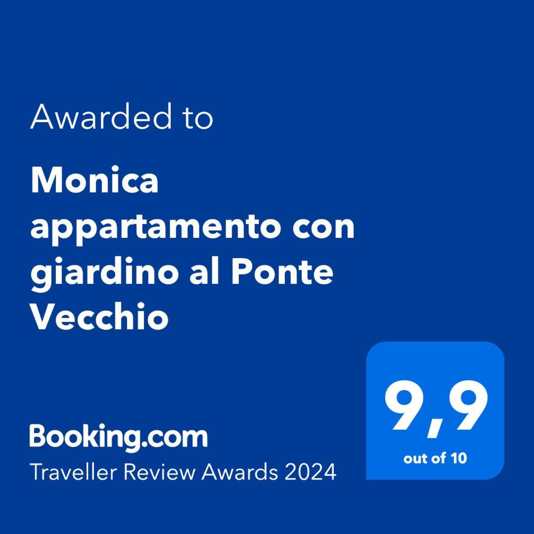 Monica Appartamento Con Giardino Al Ponte Vecchio Florença Exterior foto